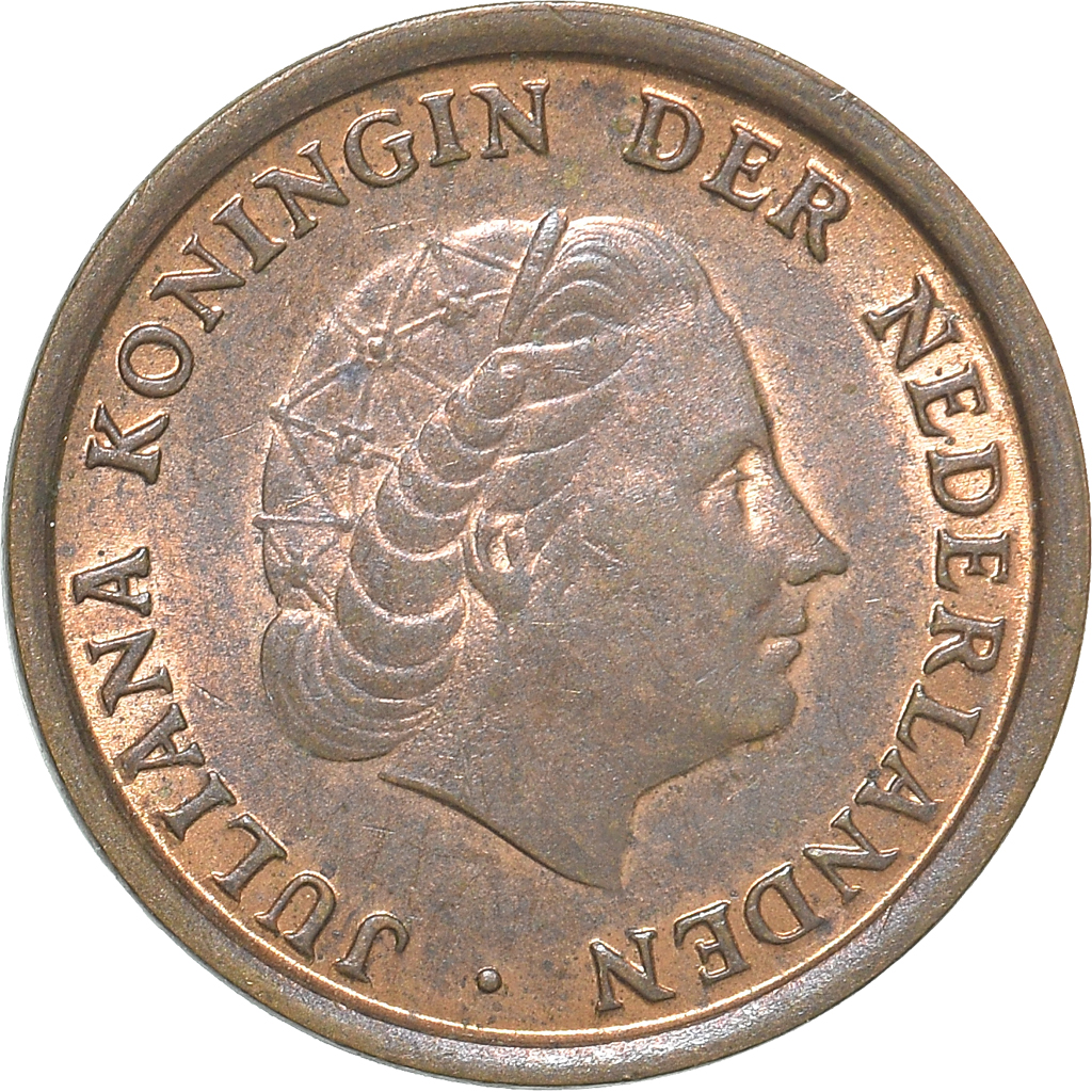 Moneda, Países Bajos, Cent, 1975