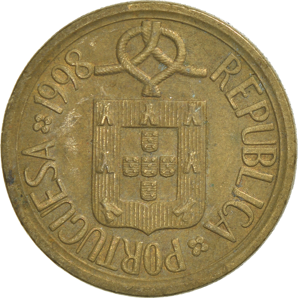 Moneda, Portugal, 10 Escudos, 1998