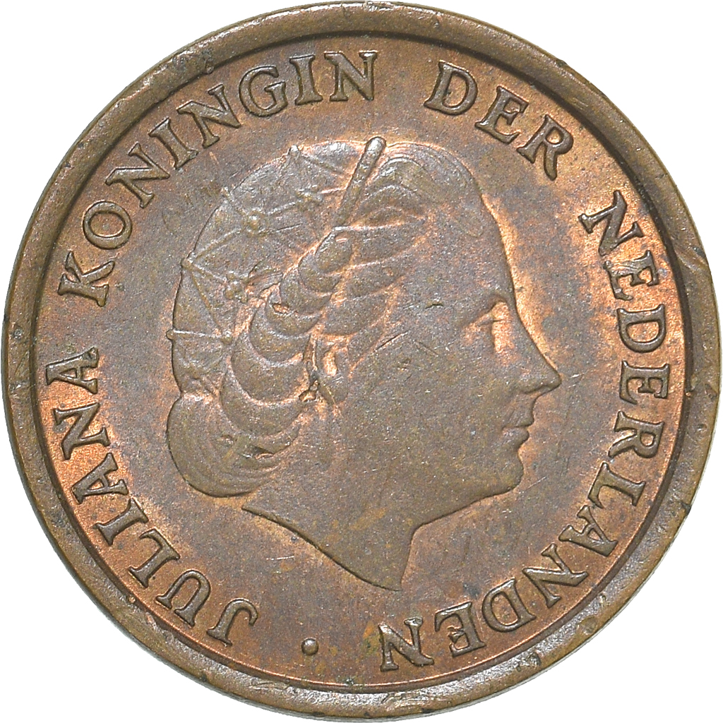 Moneda, Países Bajos, Cent, 1975