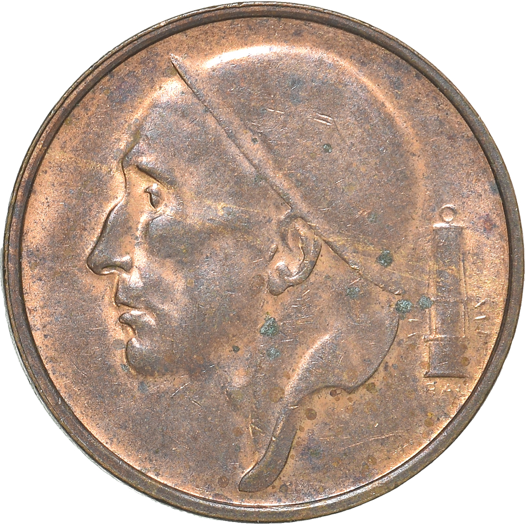 Moneda, Bélgica, 50 Centimes, 1983