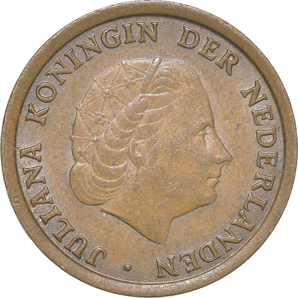 Moneda, Países Bajos, Cent, 1967