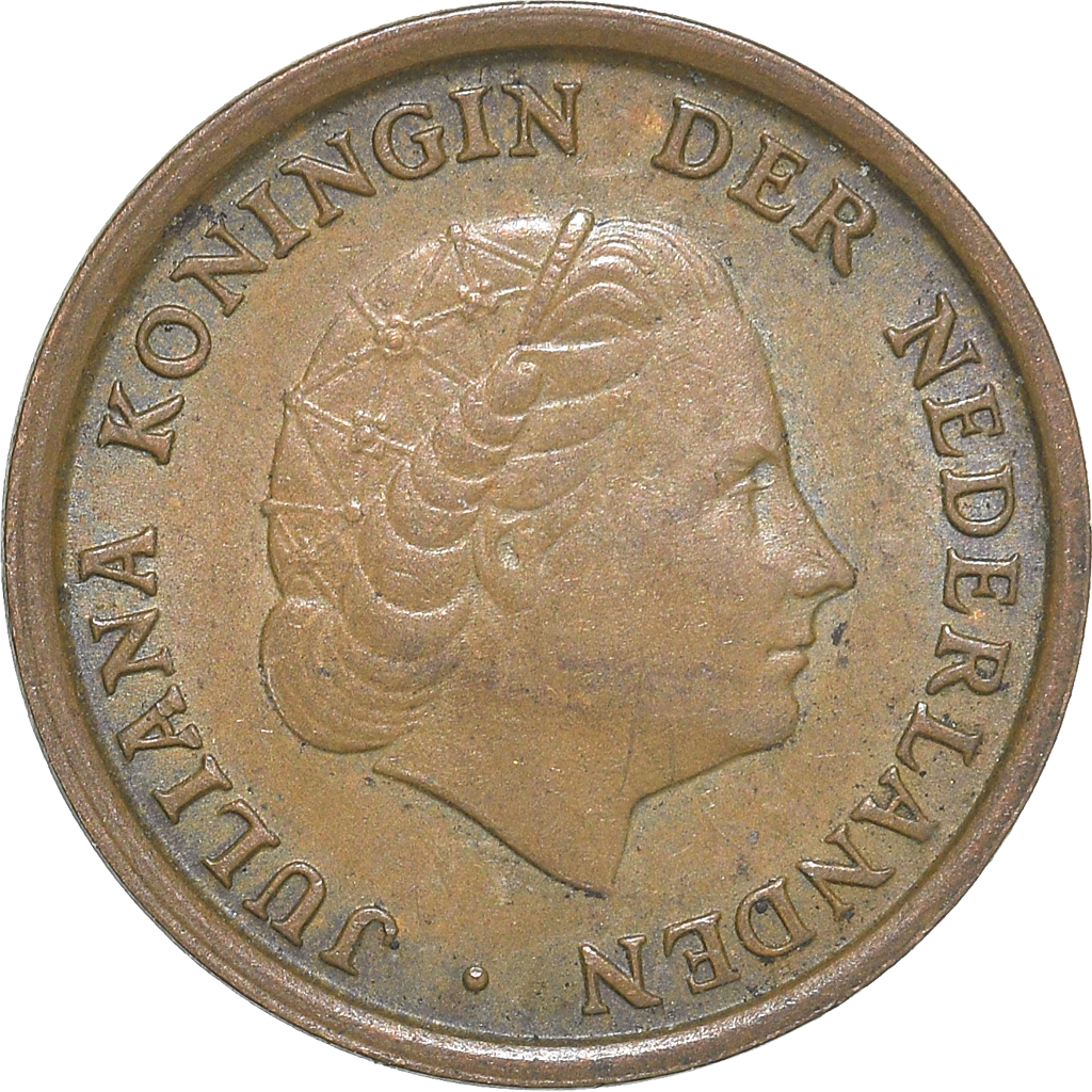 Moneda, Países Bajos, Cent, 1973