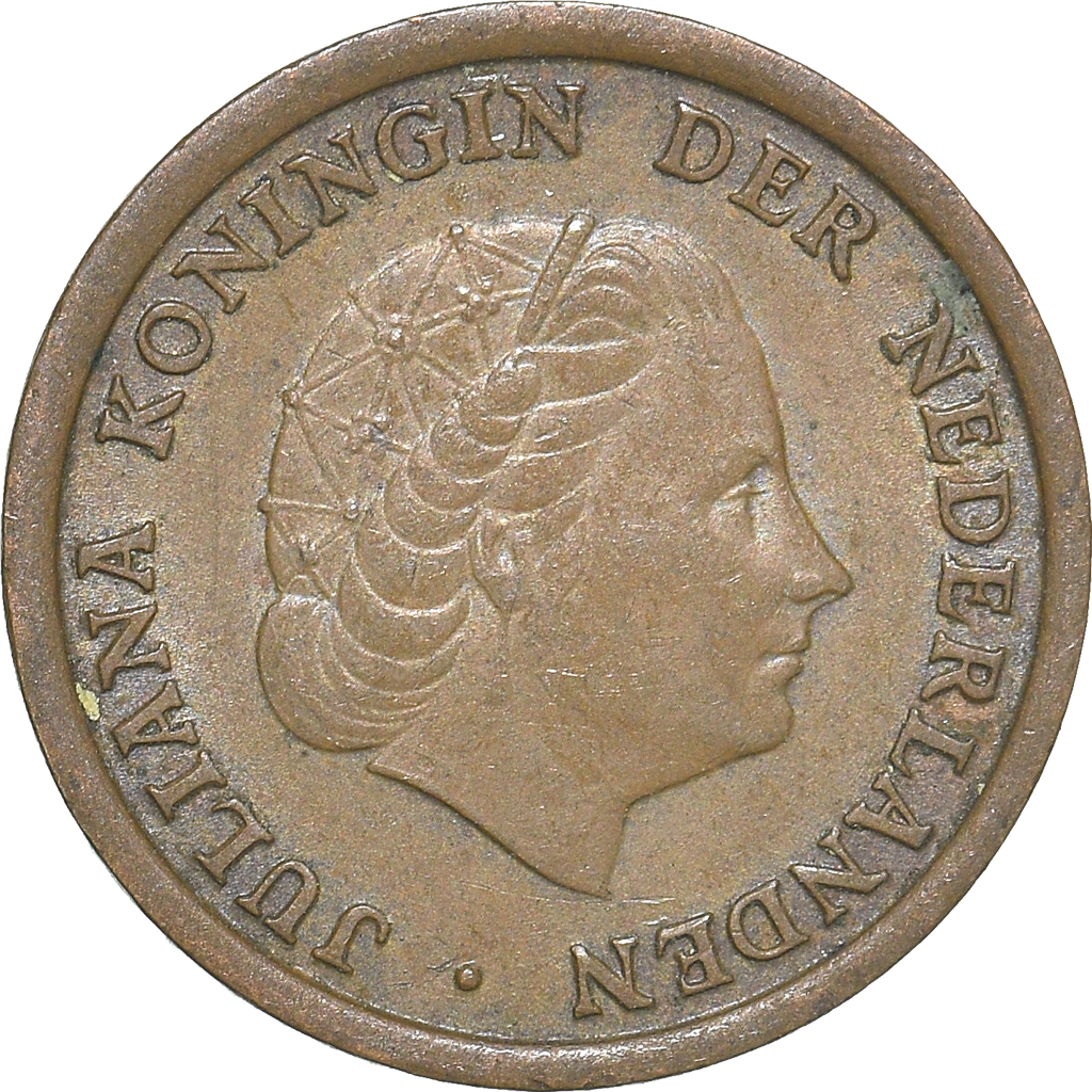 Moneda, Países Bajos, Cent, 1964