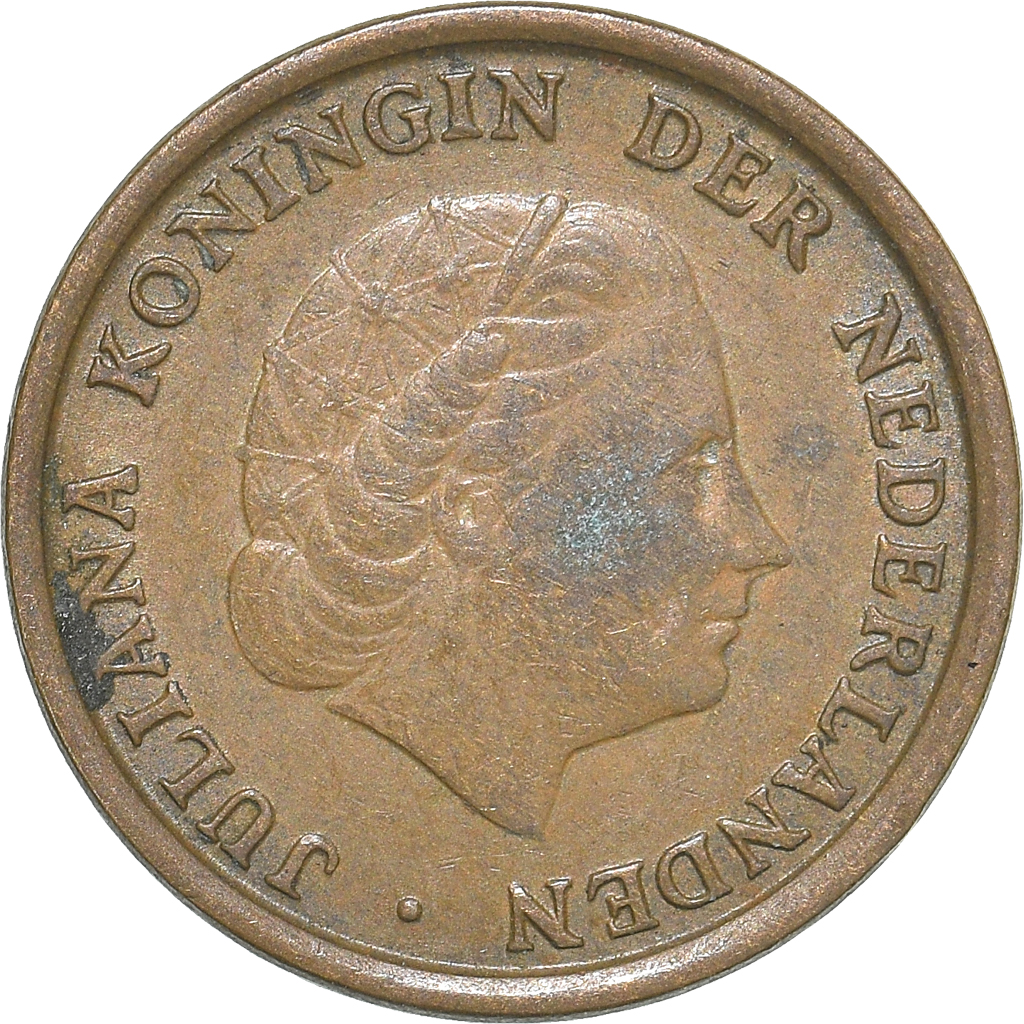 Moneda, Países Bajos, Cent, 1971