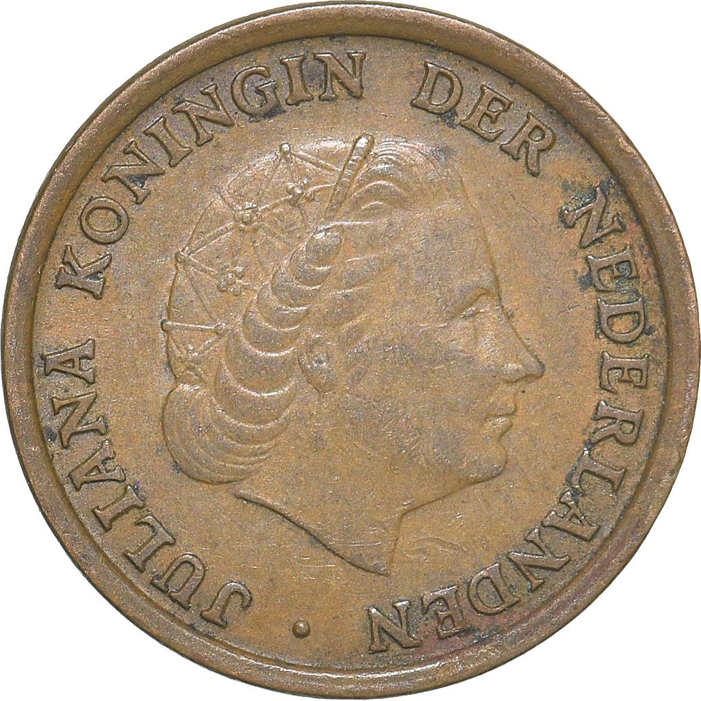 Moneda, Países Bajos, Cent, 1962