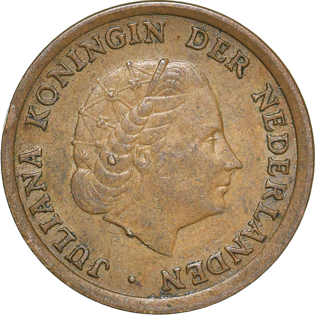 Moneda, Países Bajos, Cent, 1965