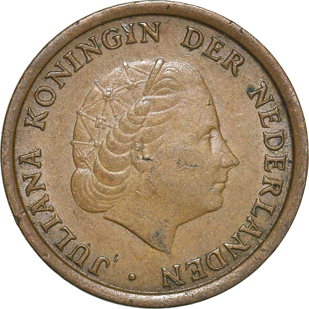Moneda, Países Bajos, Cent, 1970