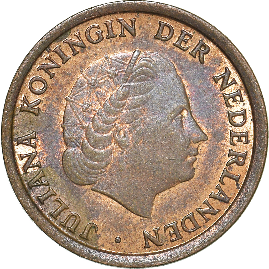 Moneda, Países Bajos, Cent, 1975