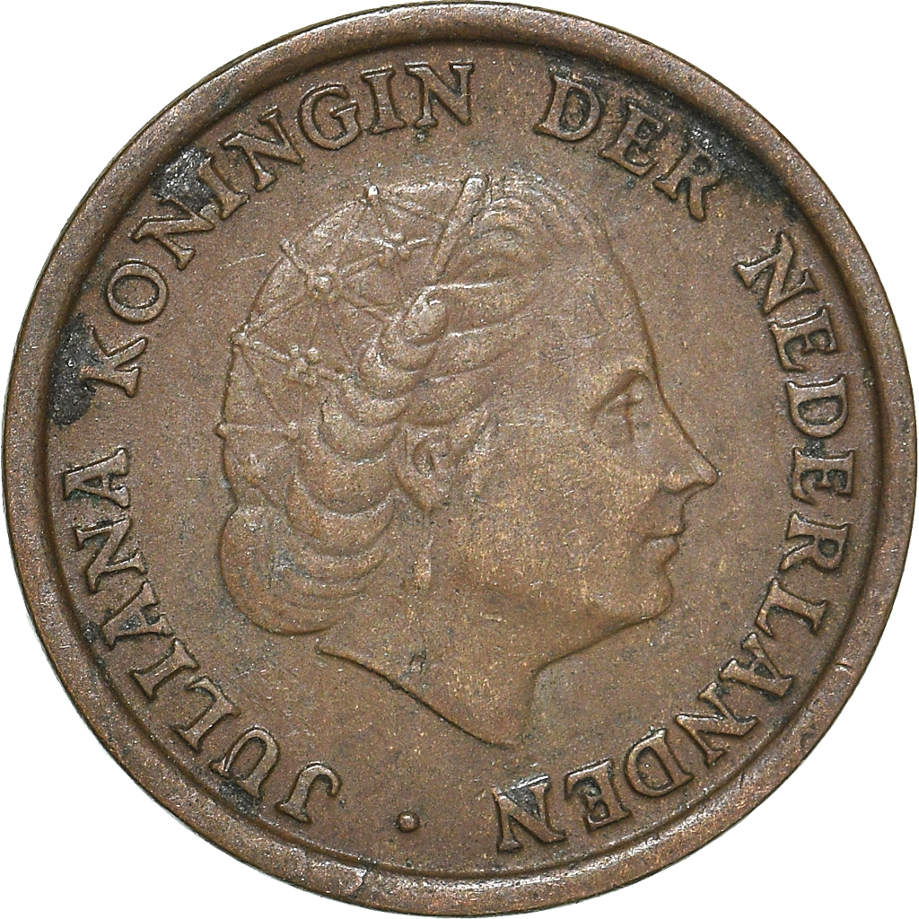 Moneda, Países Bajos, Cent, 1951