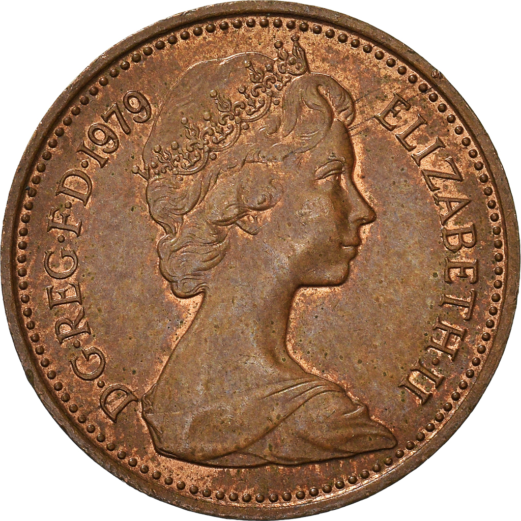 Moneda, Gran Bretaña, New Penny, 1979