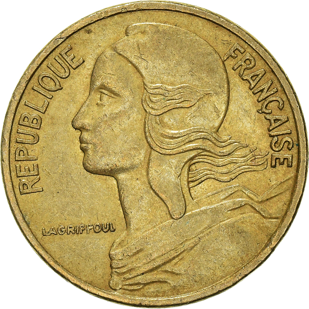Moneda, Francia, 5 Centimes, 1978