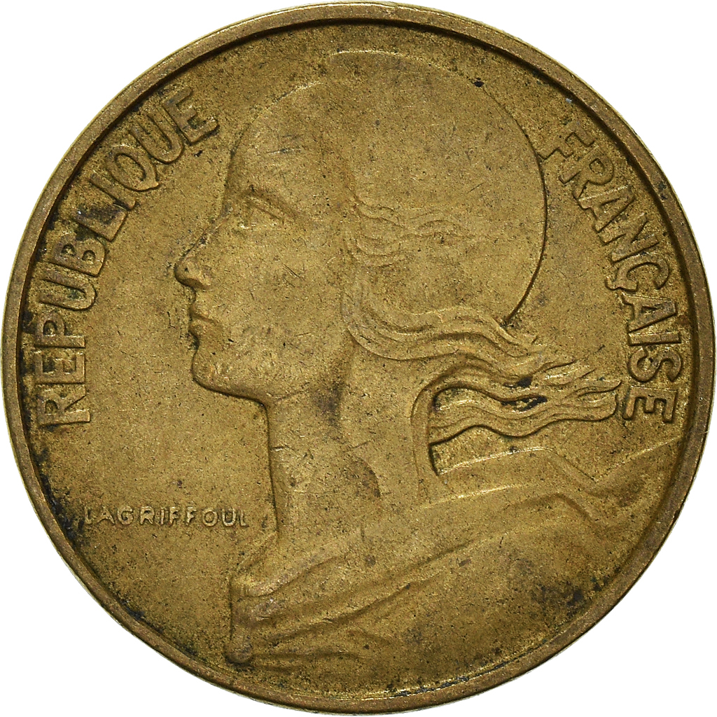 Moneda, Francia, 10 Centimes, 1967