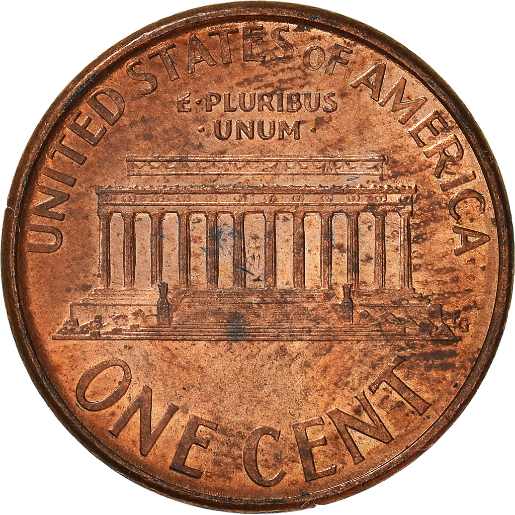 Moneda, Estados Unidos, Cent, 1996