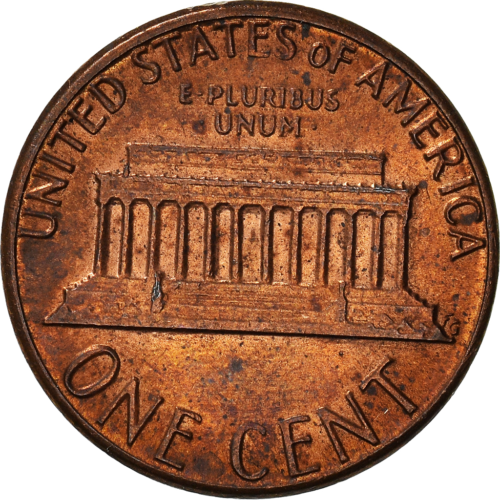 Moneda, Estados Unidos, Cent, 1985