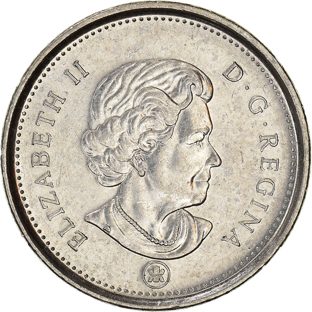 Moneda, Canadá, 5 Cents, 2009