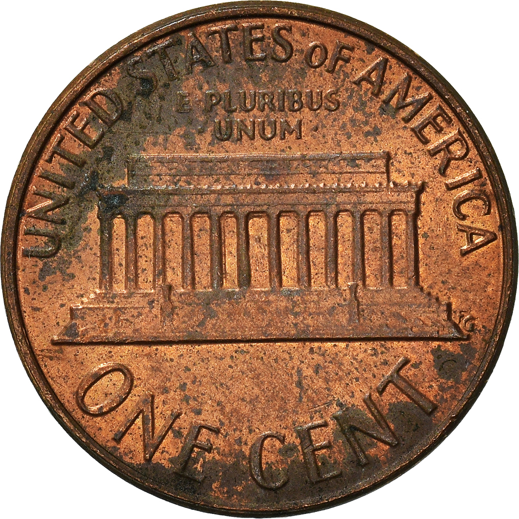 Moneda, Estados Unidos, Cent, 1976
