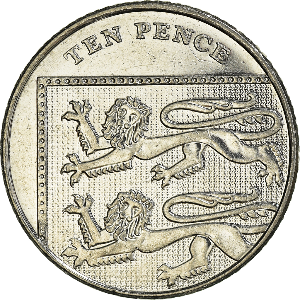 Moneda, Gran Bretaña, 10 Pence, 2013