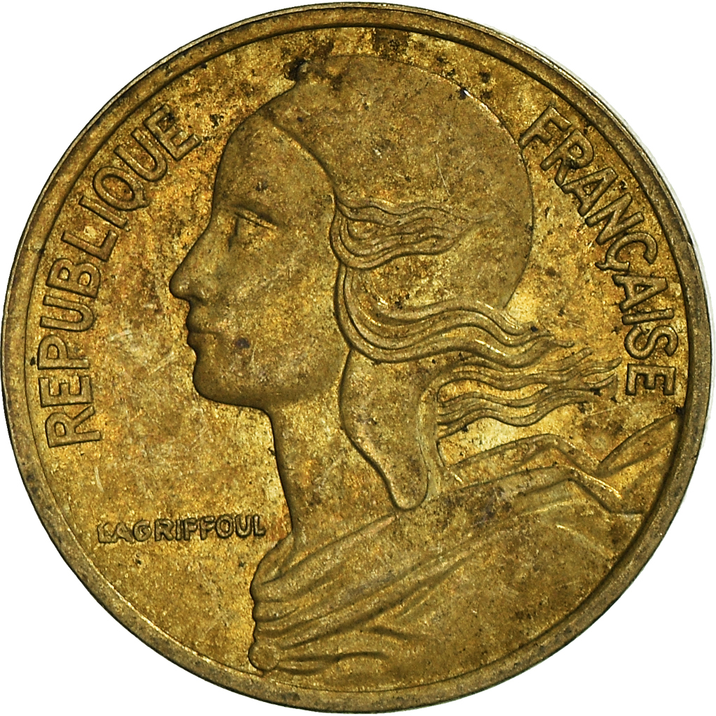 Moneda, Francia, 5 Centimes, 1978