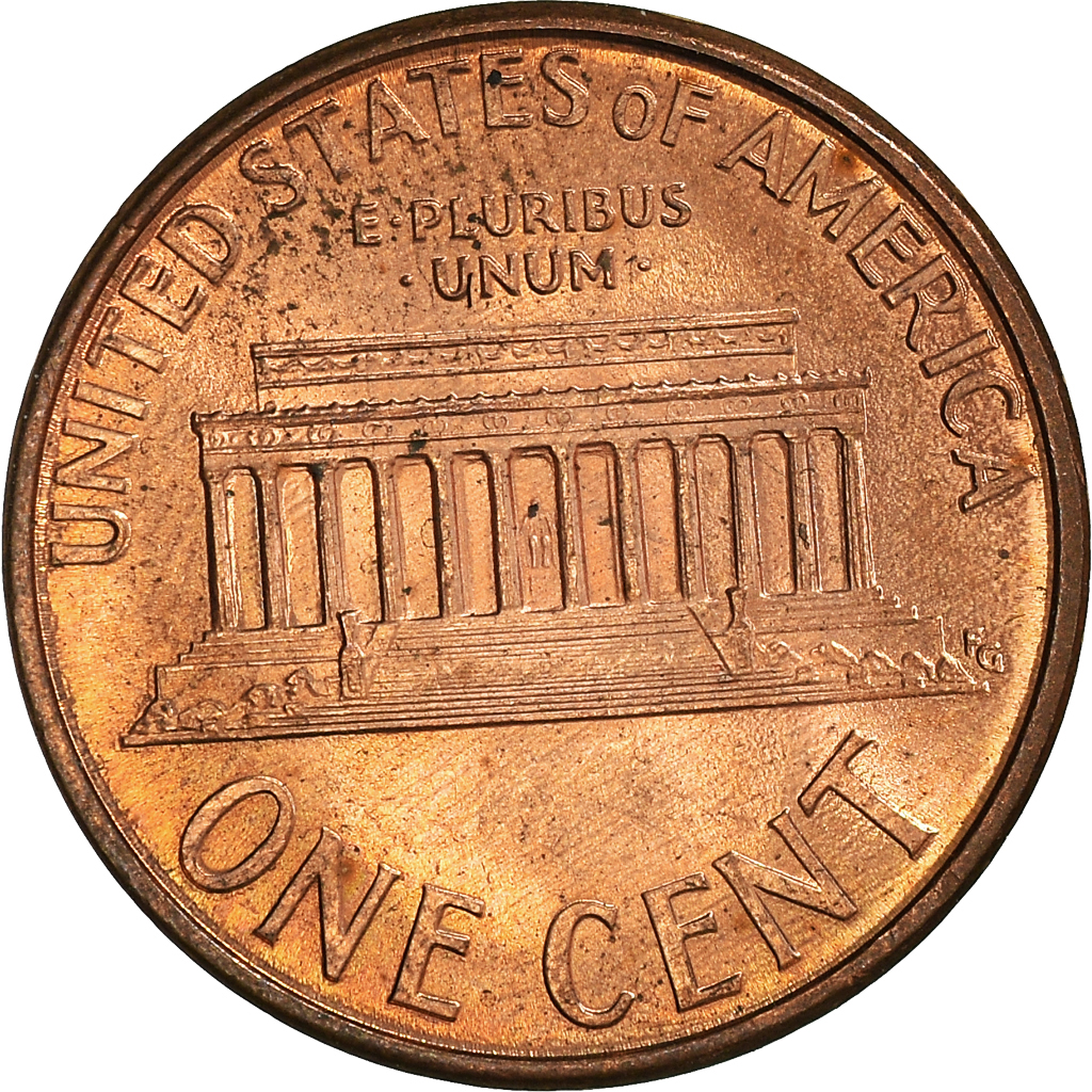 Moneda, Estados Unidos, Cent, 1996