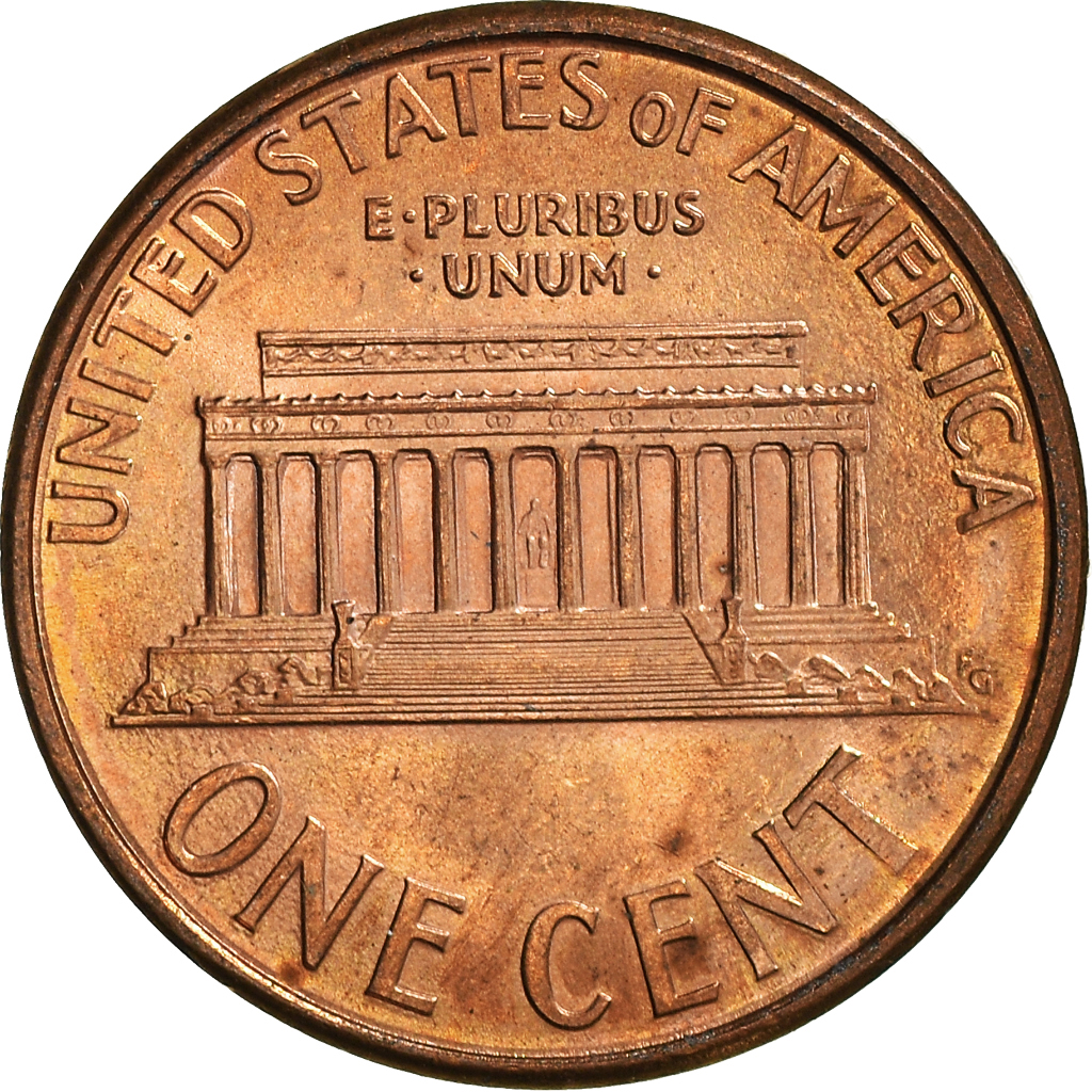 Moneda, Estados Unidos, Cent, 1996