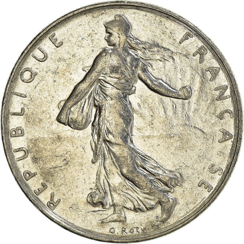 Moneda, Francia, Franc, 1991
