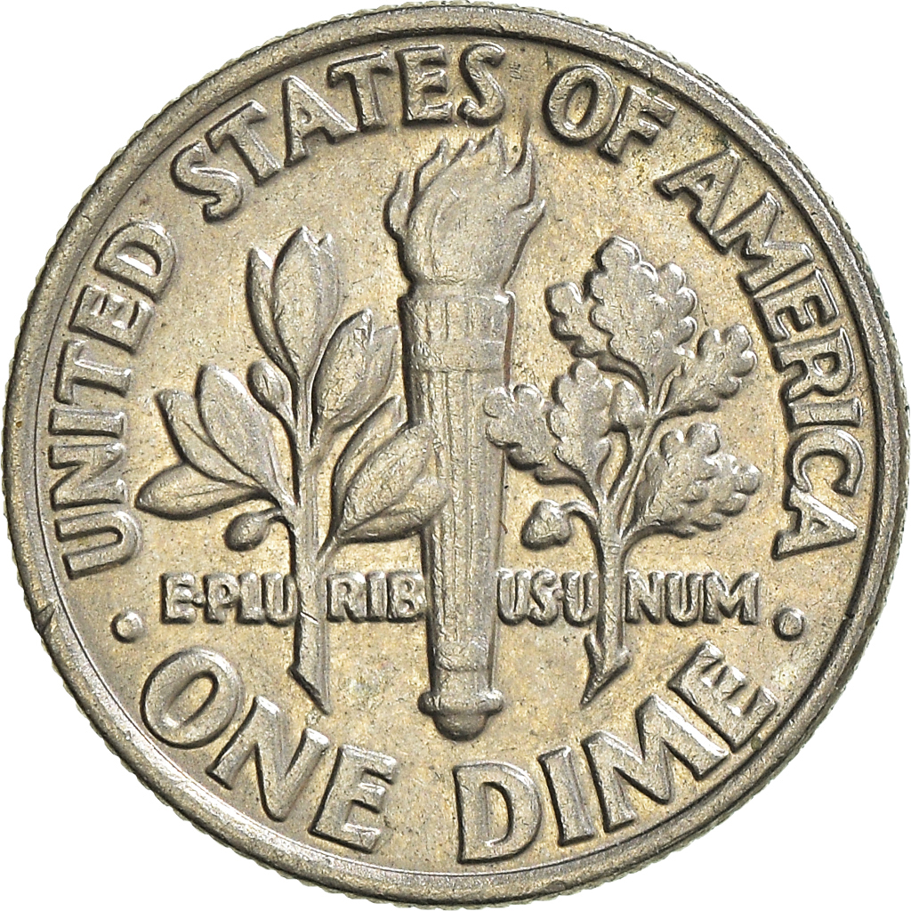 Moneda, Estados Unidos, Dime, 1981