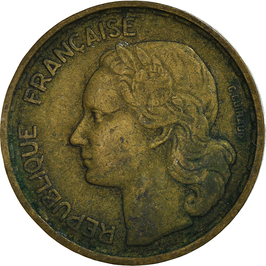 Moneda, Francia, 10 Francs, 1953