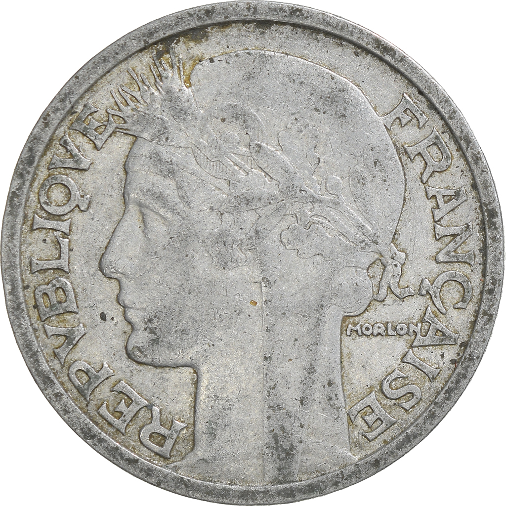 Moneda, Francia, 2 Francs, 1949