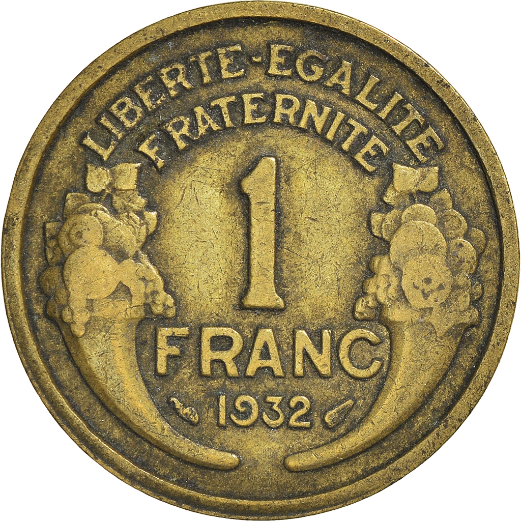 Moneda, Francia, Franc, 1932