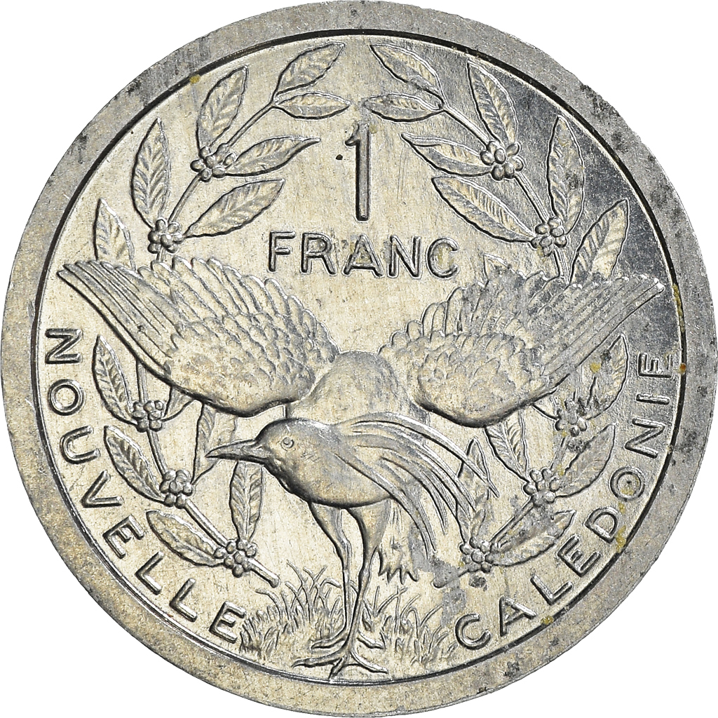 Moneda, Nueva Caledonia, Franc, 1985