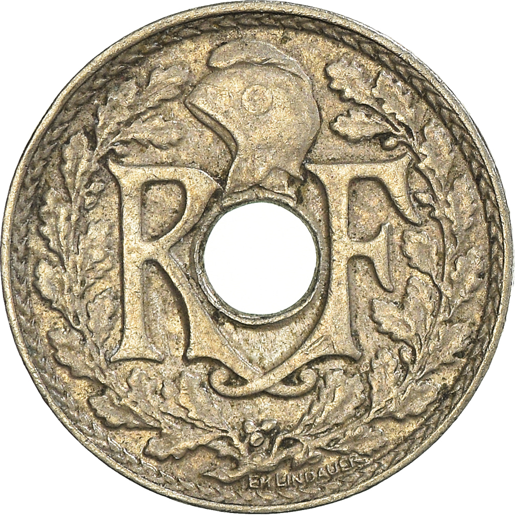 Moneda, Francia, 5 Centimes, 1932