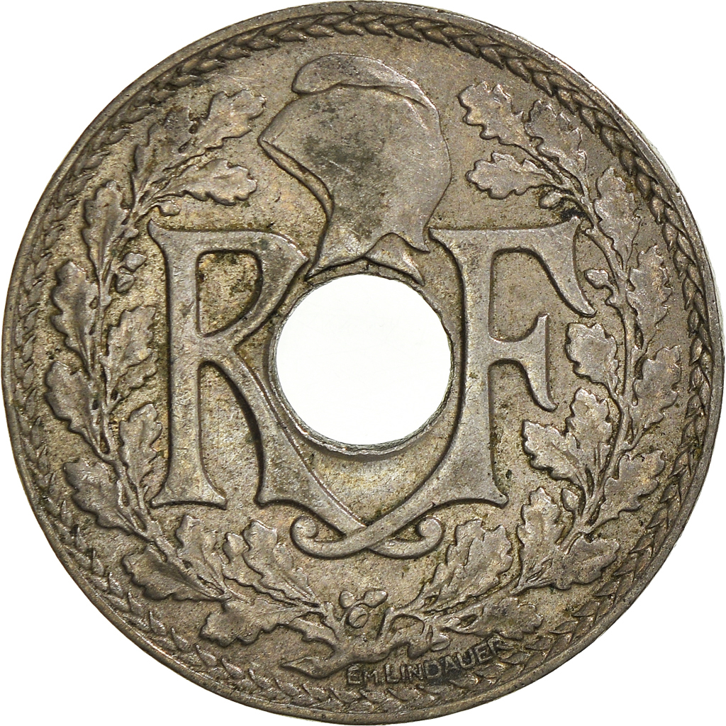 Moneda, Francia, 25 Centimes, 1933
