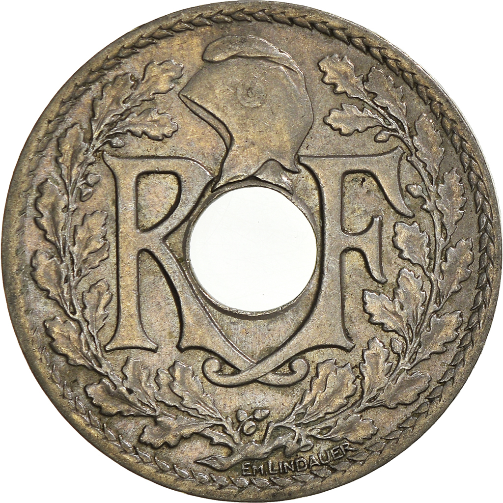 Moneda, Francia, 25 Centimes, 1932