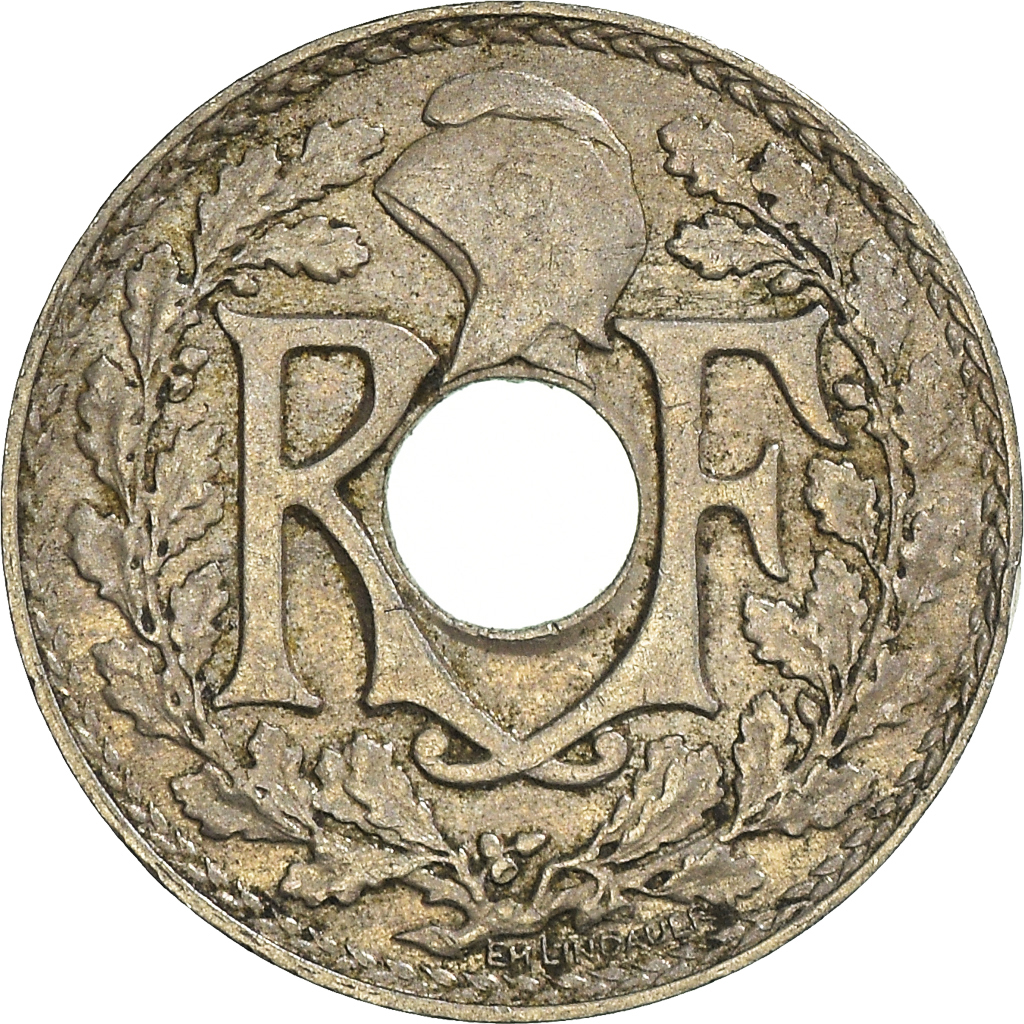 Moneda, Francia, 5 Centimes, 1936