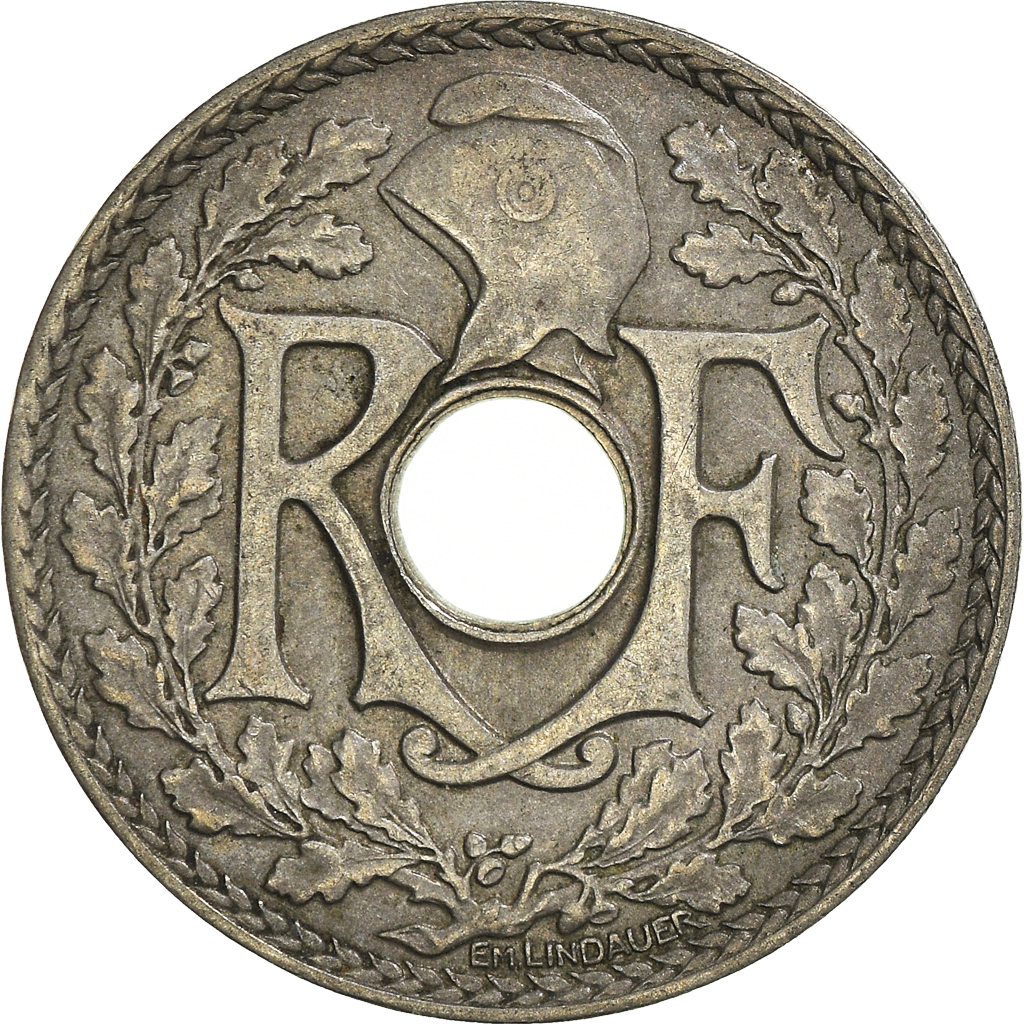 Moneda, Francia, 25 Centimes, 1932