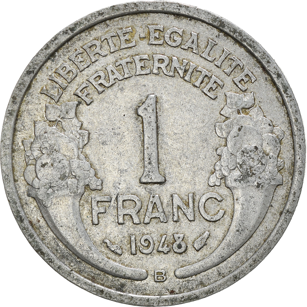 Moneda, Francia, Franc, 1948
