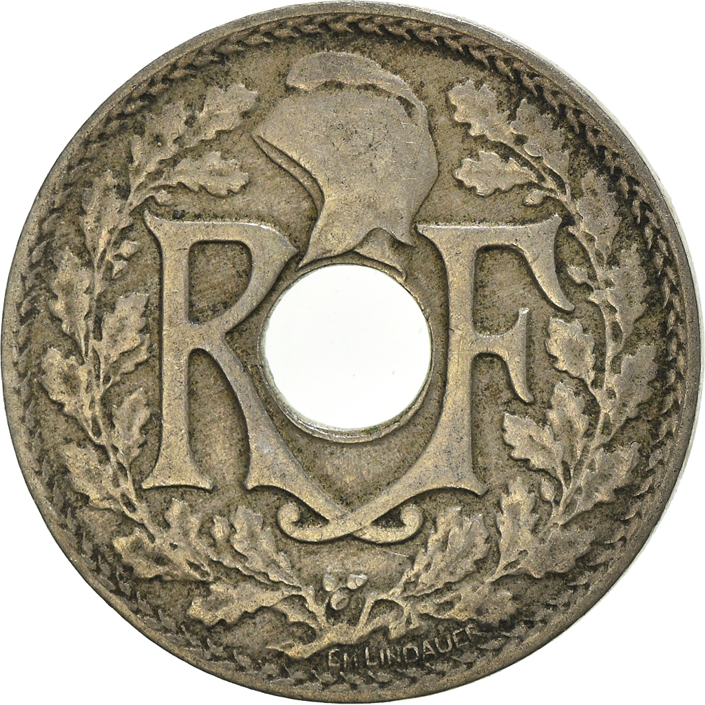 Moneda, Francia, 25 Centimes, 1921