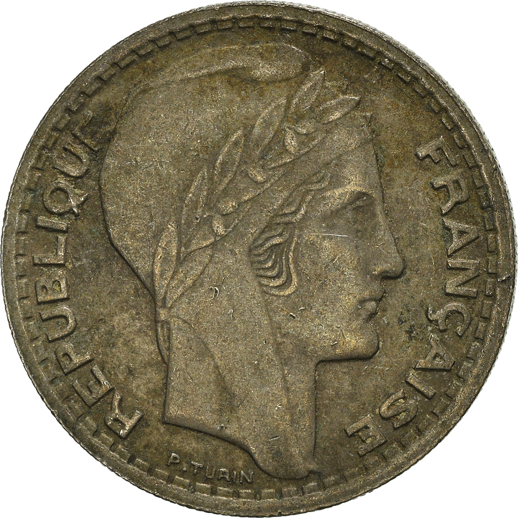 Moneda, Francia, 10 Francs, 1947