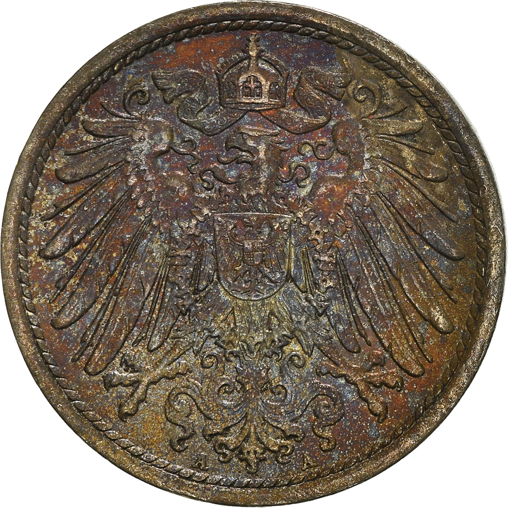 Coin, GERMANY - EMPIRE, 10 Pfennig, 1915