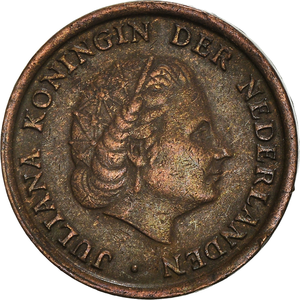 Moneda, Países Bajos, Cent, 1954
