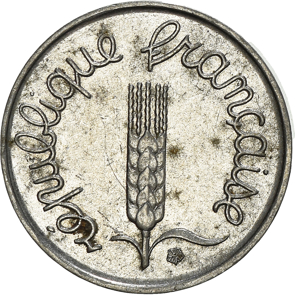 Moneda, Francia, Centime, 1967