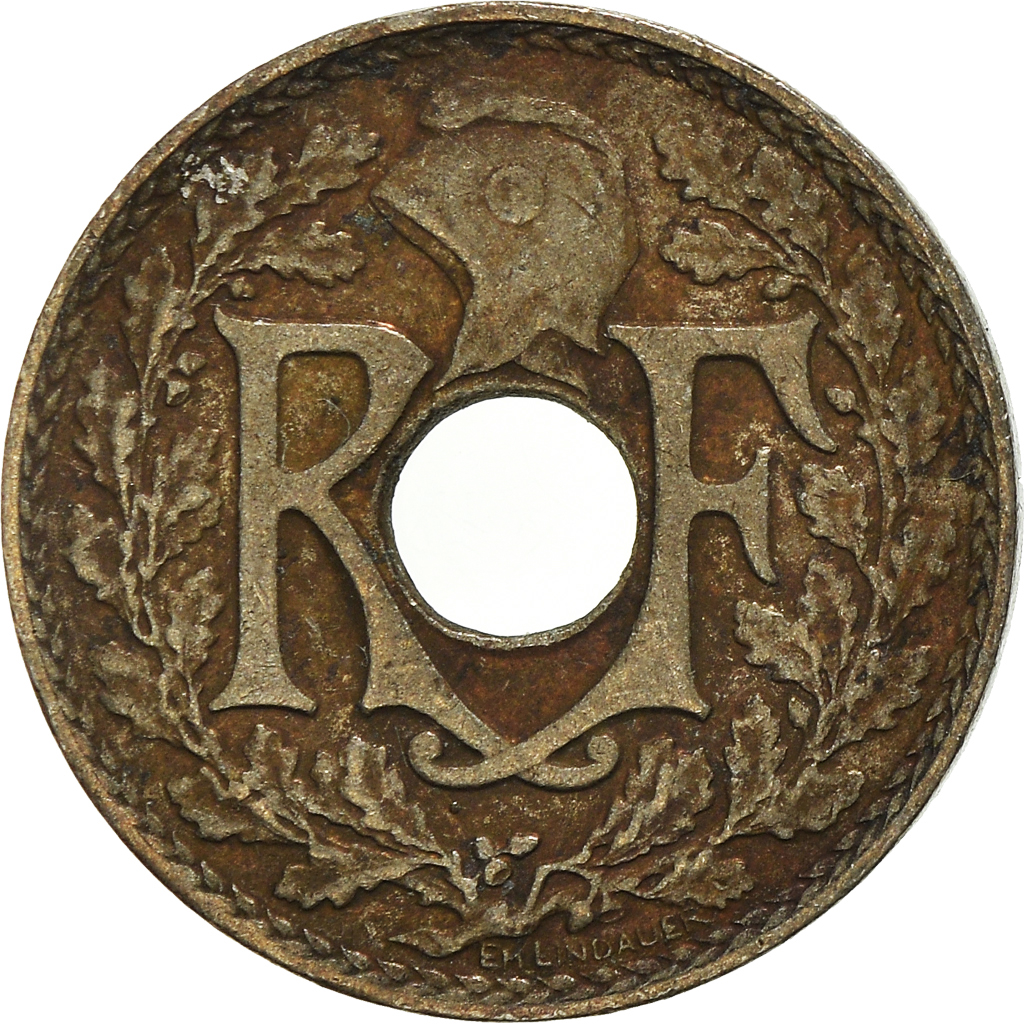 Moneda, Francia, 5 Centimes, 1937