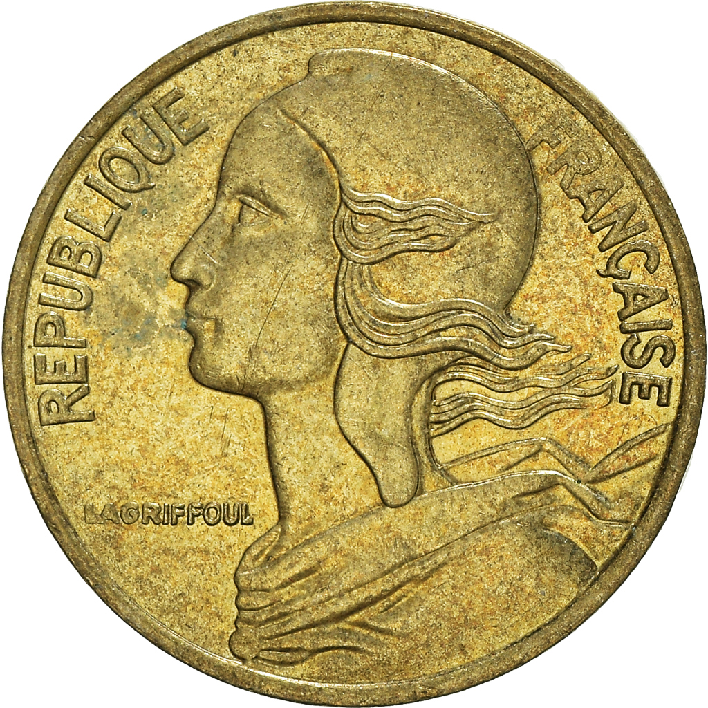Moneda, Francia, 5 Centimes, 1998