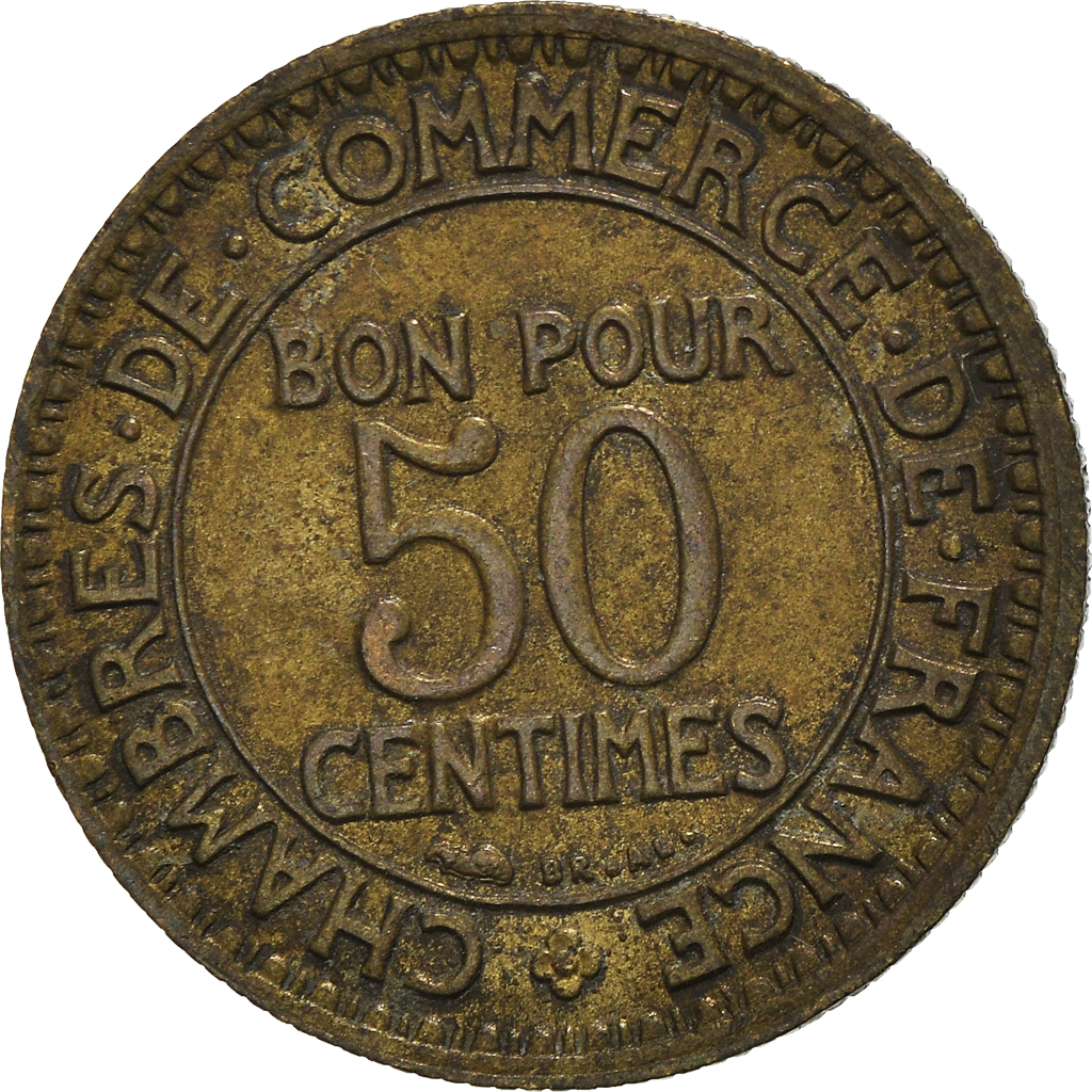 Moneda, Francia, 50 Centimes, 1928