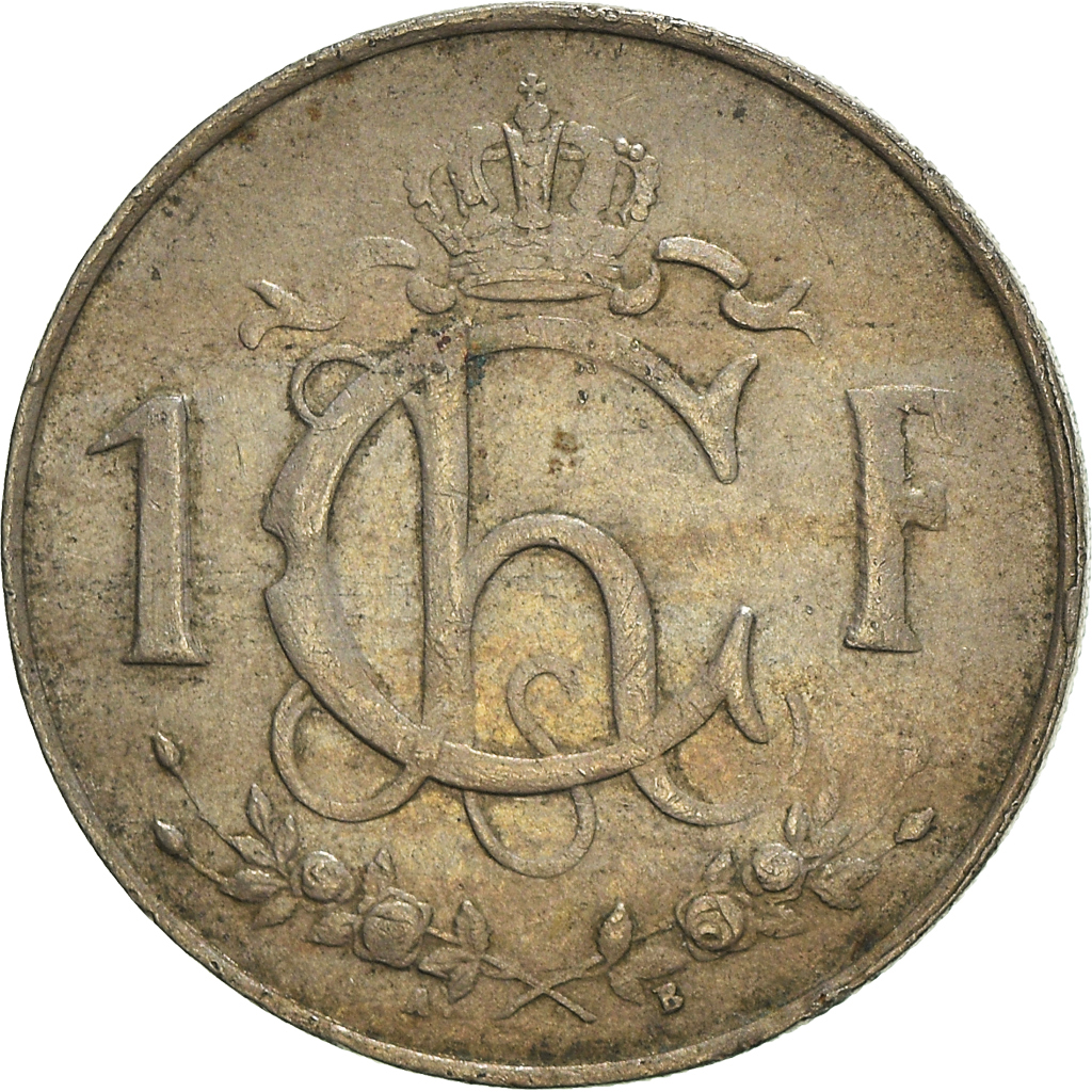Moneda, Luxemburgo, Franc, 1962