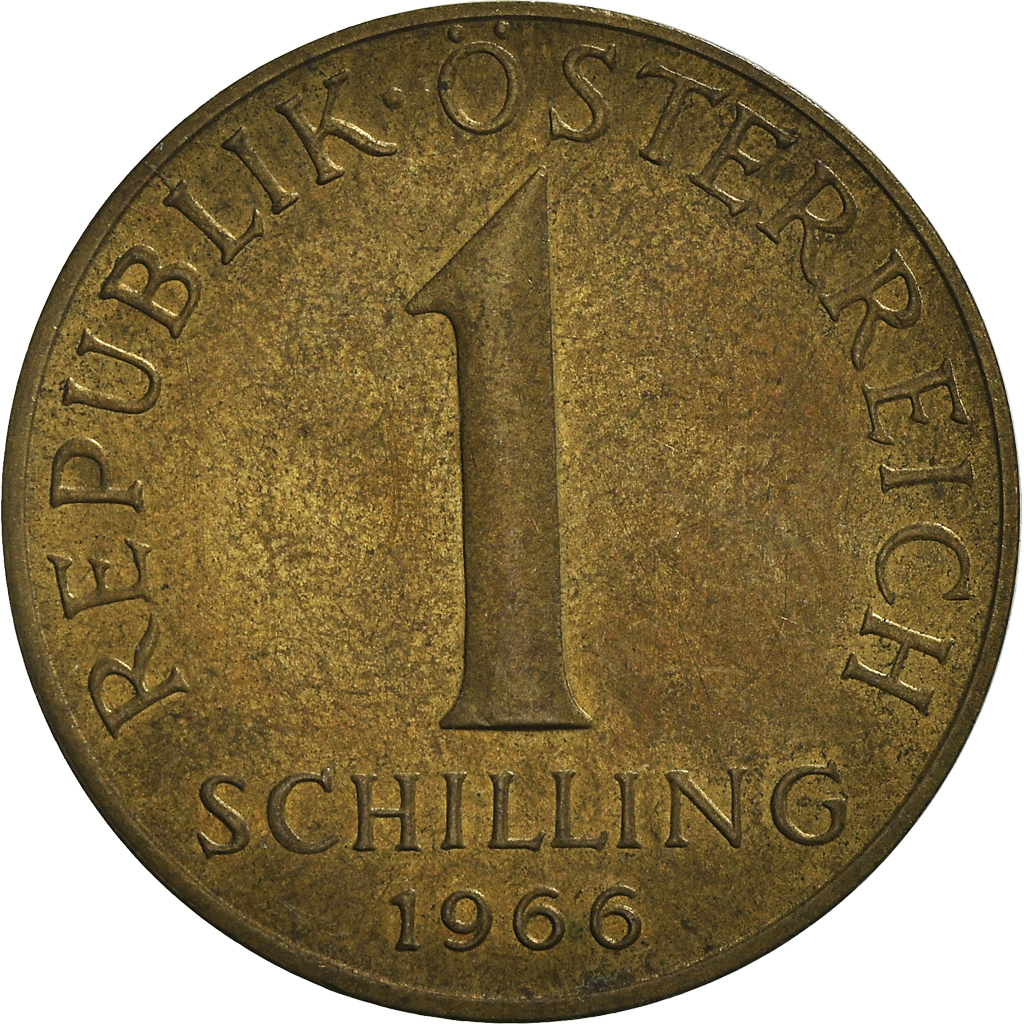 Moneda, Austria, Schilling, 1966