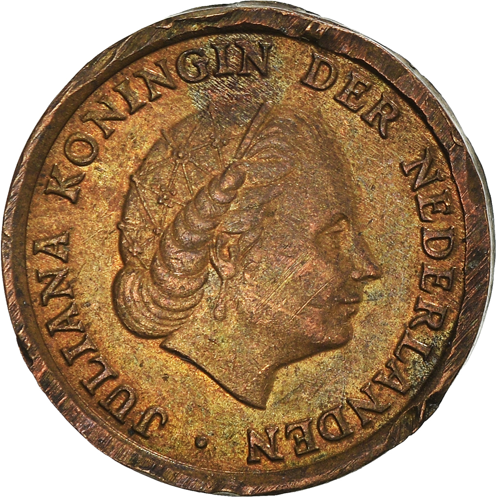 Moneda, Países Bajos, Cent, 1961