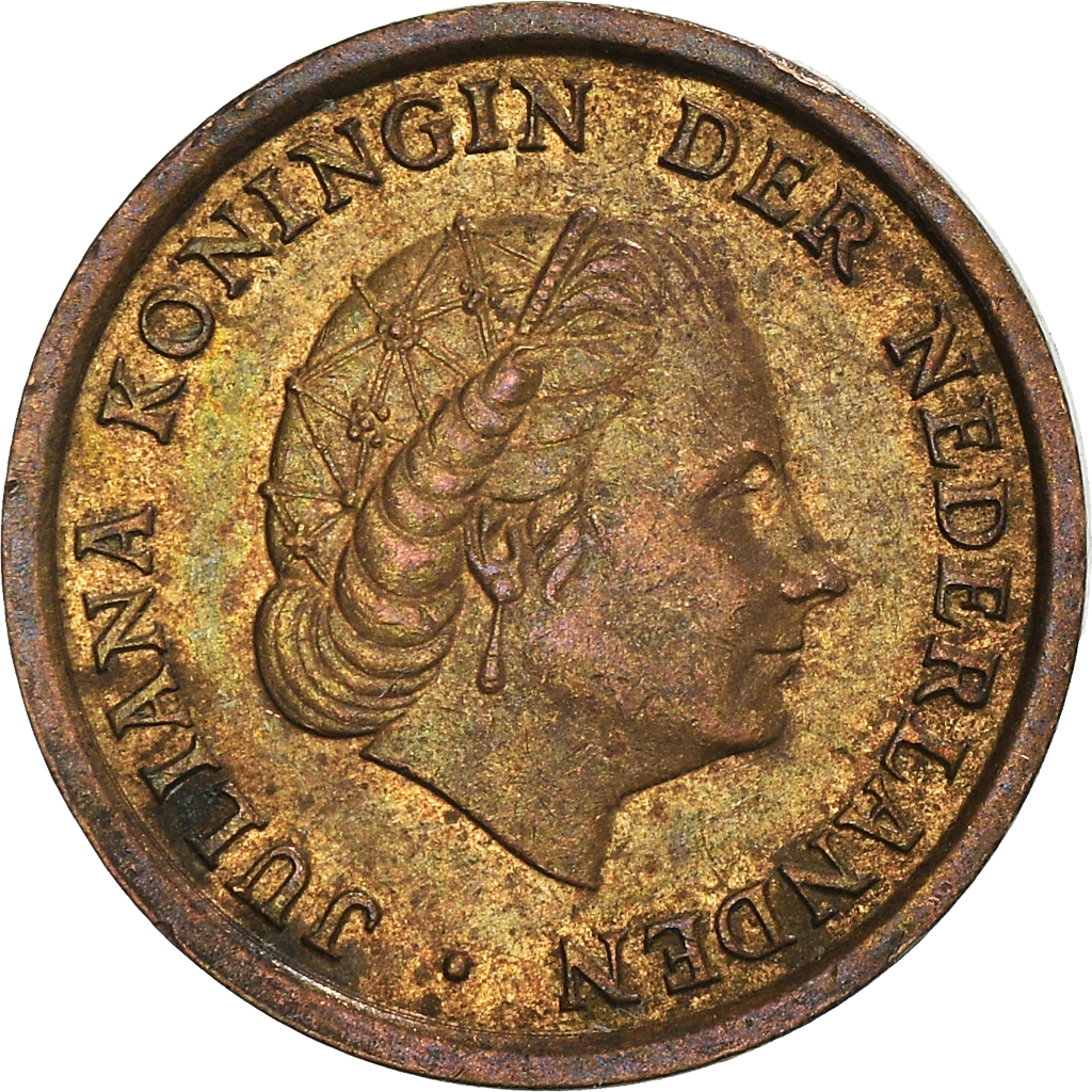 Moneda, Países Bajos, Cent, 1960