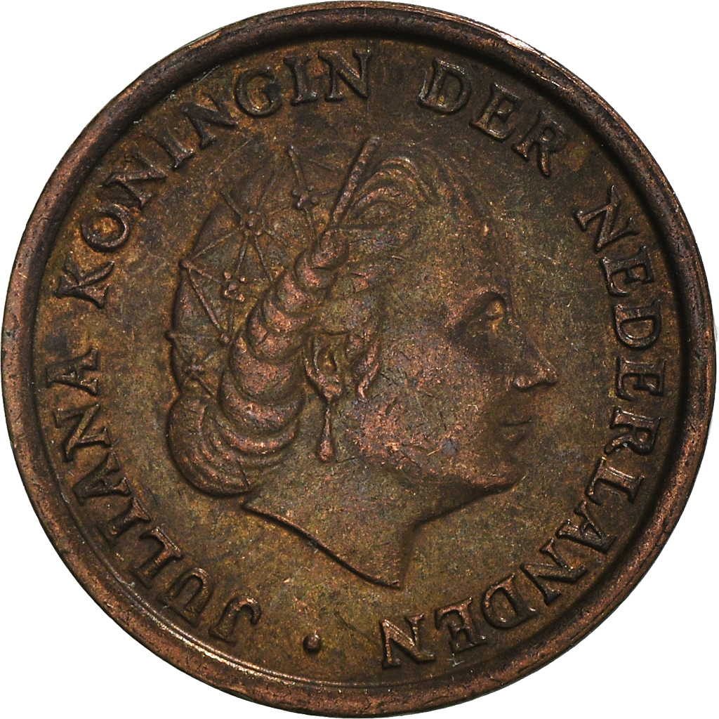 Moneda, Países Bajos, Cent, 1951