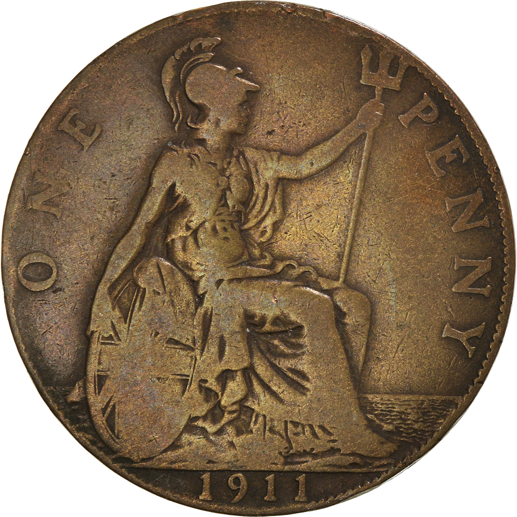 Moneda, Gran Bretaña, 1911